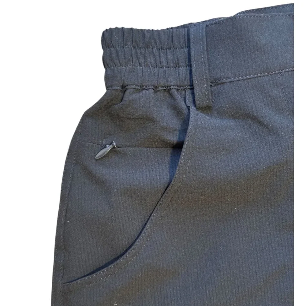 Tilley Women's Black Trek Skort Outdoor Size L‎ Skirt Shorts Pockets Golf Hiking